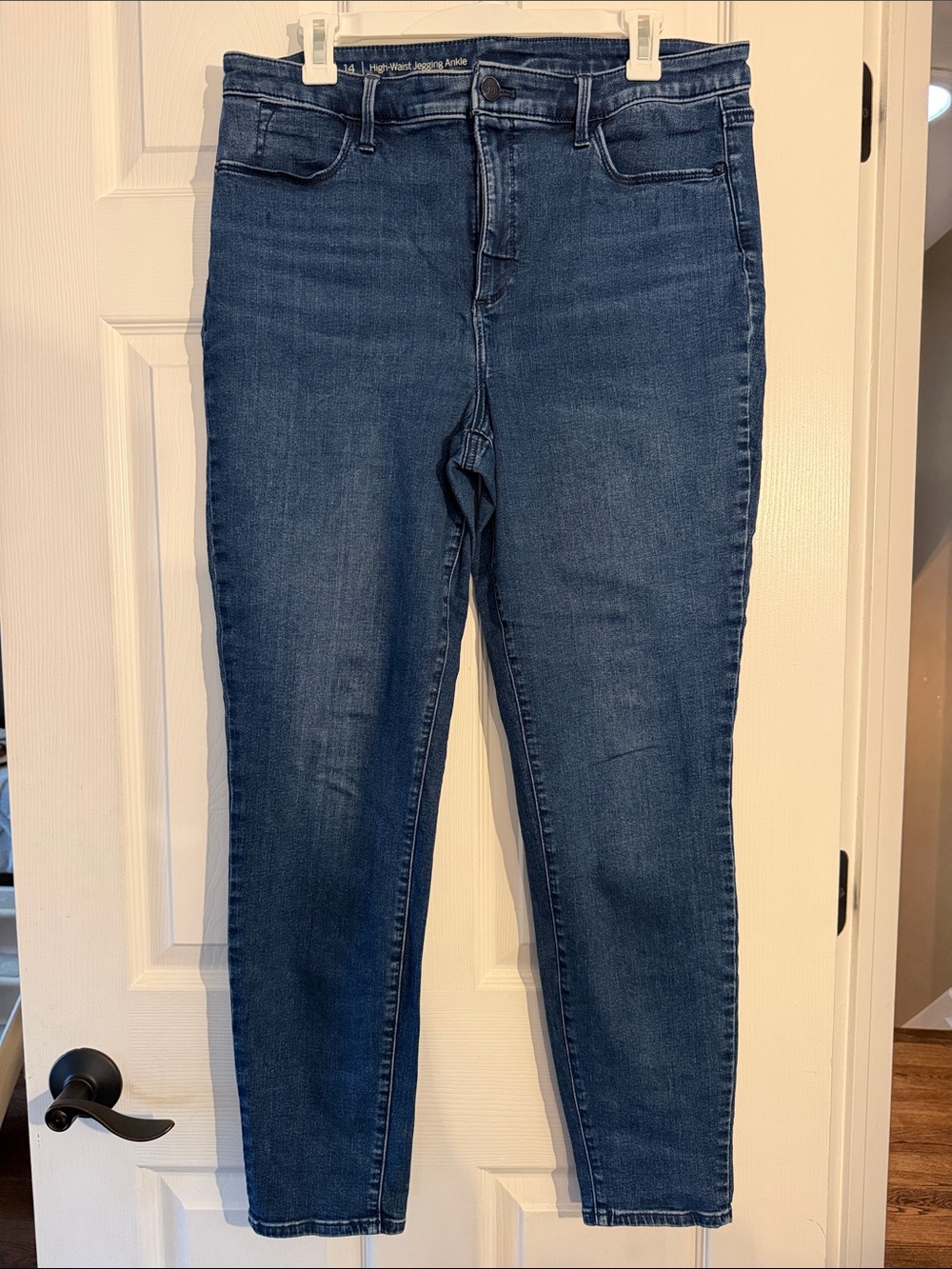 Talbots Skinny Jeans in Dark Blue Wash Size 14